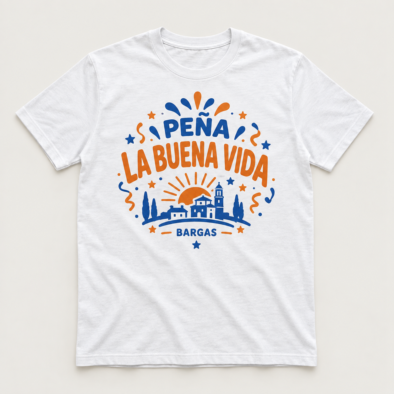 Ejemplo ilustrativo: 50 camisetas para una peña
